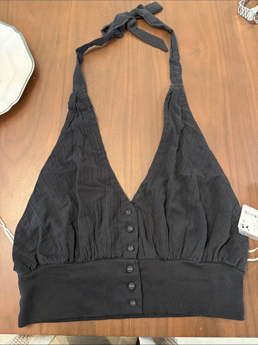 NWT FREE PEOPLE HAVANA HALTER TOP - Picture 4 of 8